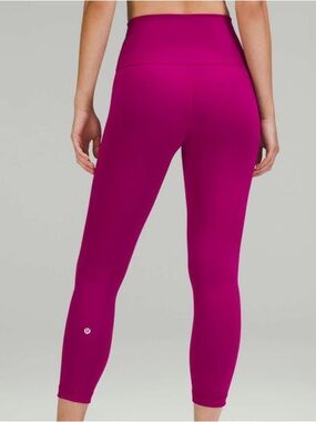 LULULEMON WUNDER UNDER TRAIN HIGH RISE CROP